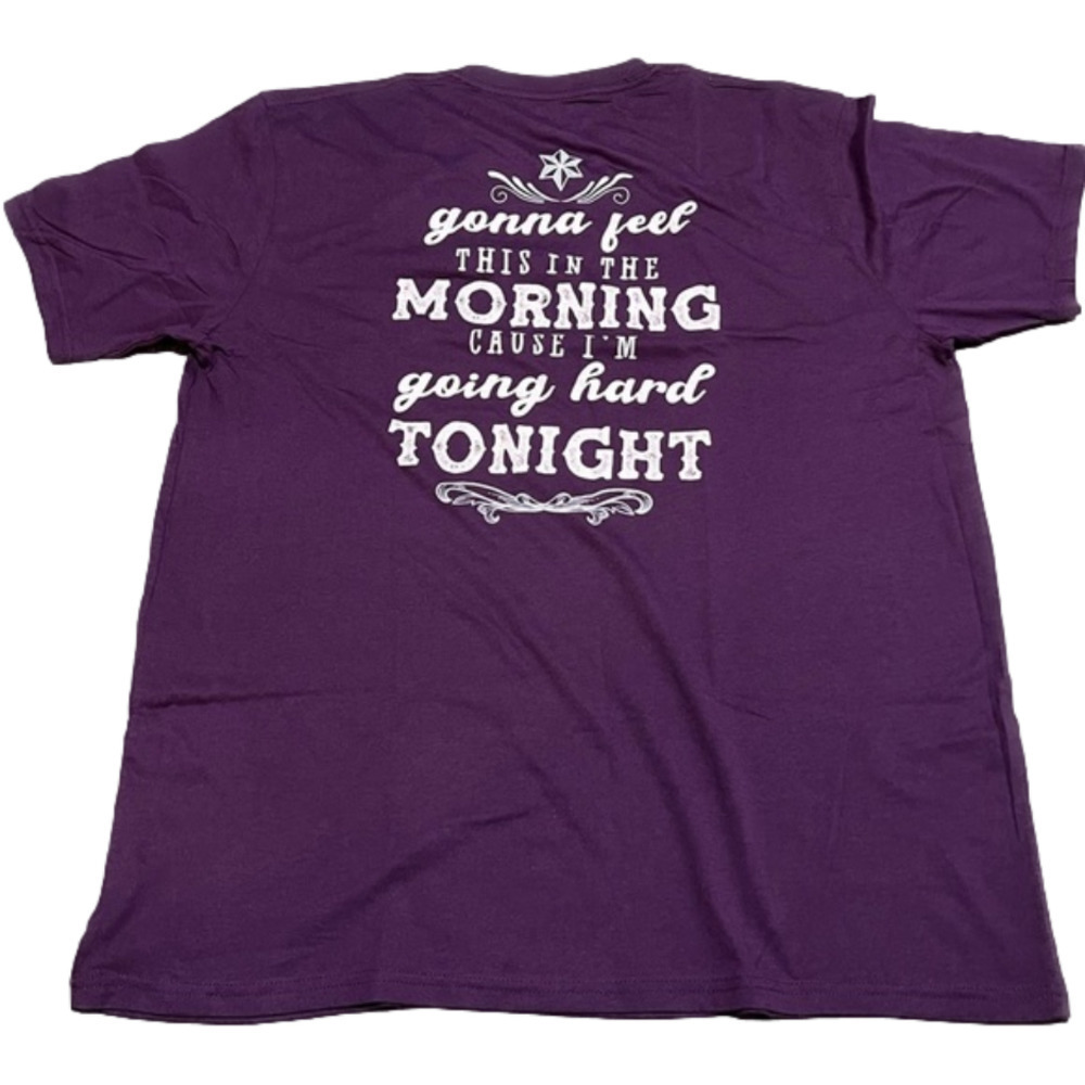 Purple Lincoln Outfitters “Going Hard Tonight” Tee (Sz 2XL)
